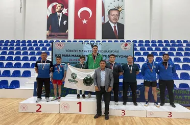 Paralimpik Masa Tenisi’nde Karatay’a Çifte Şampiyonluk!