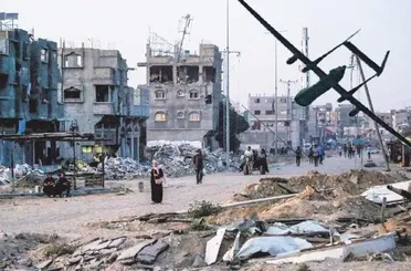 Refah Belediye Başkanı Ahmed es-Sufi: Sokaktaki sivilleri drone ile öldürüyorlar!