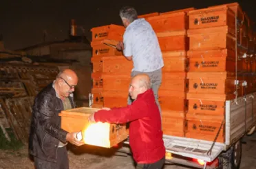 Selçuklu Belediyesinden Arılı Kovan Desteği! 