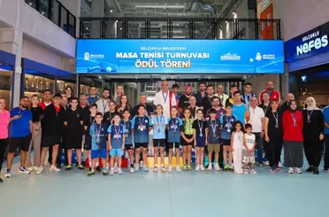 Selçuklu’da Masa Tenisi Heyecanı Sona Erdi: 524 Sporcu Ödüllerini Aldı