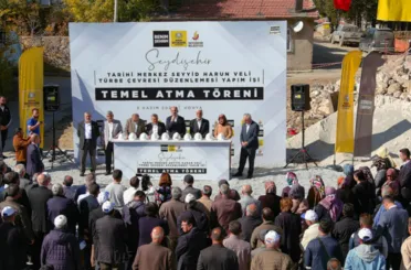 Seyyid Harun Veli Çevre Düzenlemesi 2. Etabının Temeli Atıldı