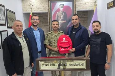 Yaren Arama Kurtarma’dan Garnizon Komutanlığına ziyaret