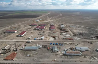 Yeni Cephanelik İnşaatı Hızla İlerliyor