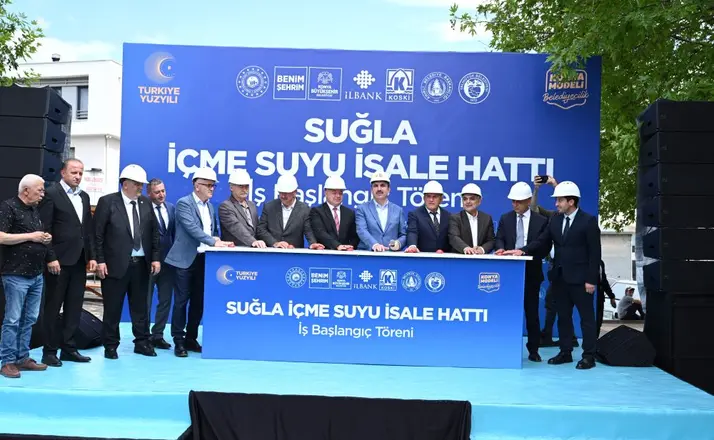 Ahırlı ve Yalıhüyük’ün Su Hasreti Sona Eriyor: 290 Milyon Liralık Yatırım Başladı
