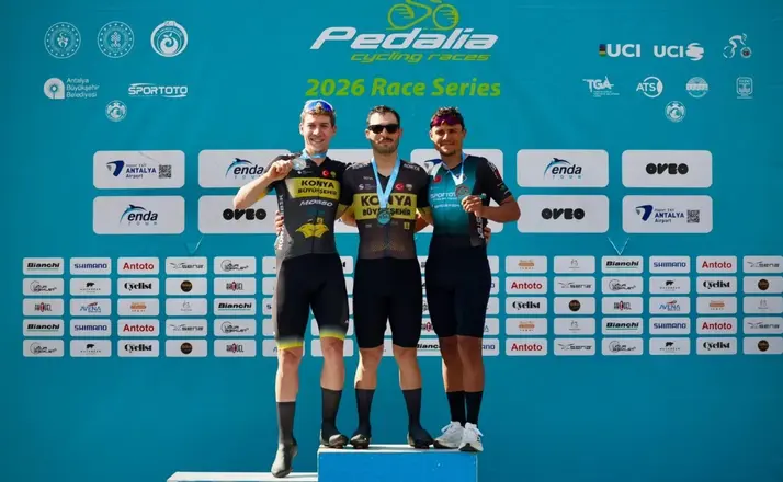 Antalya’da Konyalı Pedallardan Büyük Başarı