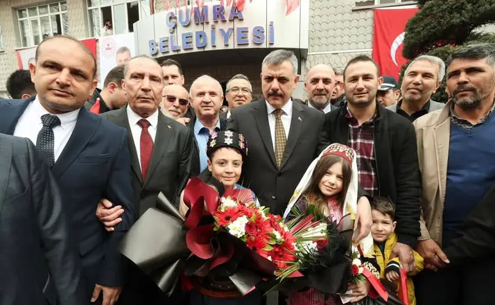 Bakan Mustafa Çiftçi’den Çumra’da Duygusal Buluşma