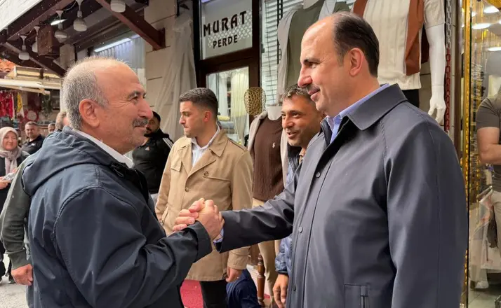 Başkan Altay Bayram Öncesi Esnaf ve Vatandaşlarla Buluştu