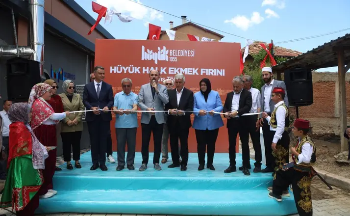 Başkan Altay Hüyük ve Derbent’te Vatandaşlarla Buluştu