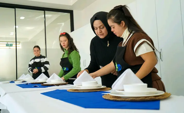 DOSD Meram, Down Sendromlu Gençleri İş Hayatına Hazırlıyor!