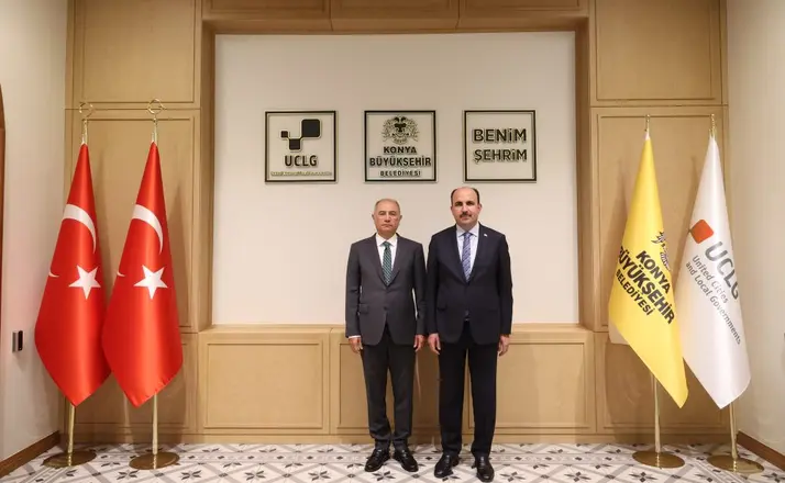 Efkan Âlâ’dan Başkan Altay’a Ziyaret: Konya’nın Geleceği Masaya Yatırıldı