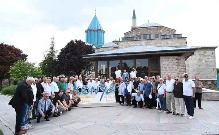 İzmir Heyeti Konya’nın Tarihi ve Şehircilik Vizyonunu Yerinde İnceledi