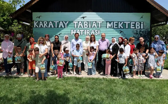 Karatay Tabiat Mektebi’nde 9 Bin Öğrenci Doğayla Buluştu