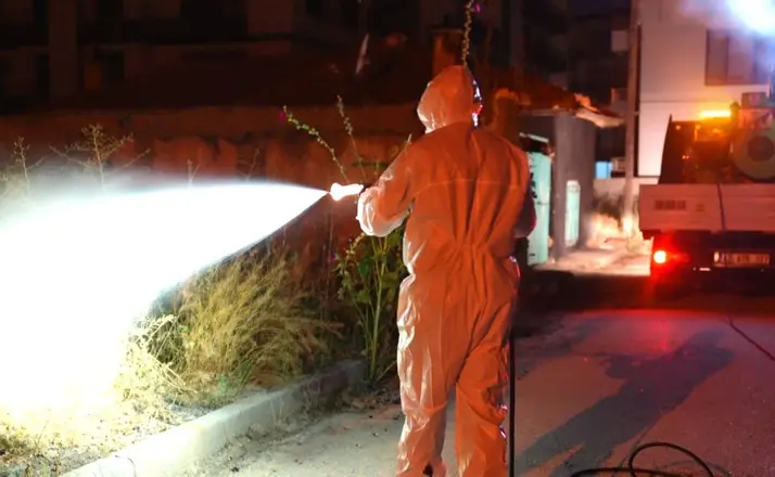 Karatay’da Haşereyle Mücadelede Hava Araçlı Yeni Dönem