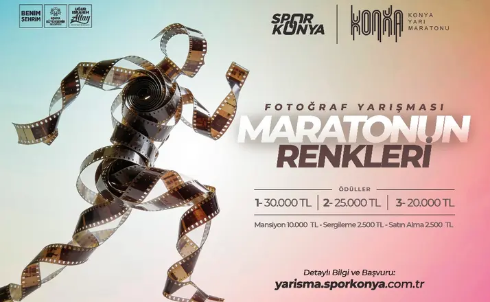 Konya Büyükşehir’den Maraton Coşkusunu Yansıtan Fotoğraf Yarışması