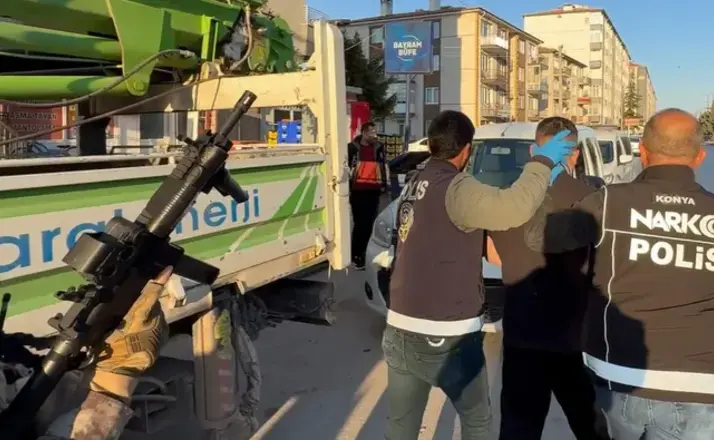 Konya Ereğli’de Uyuşturucu Operasyonu: 55 Gözaltı, 32 Tutuklama