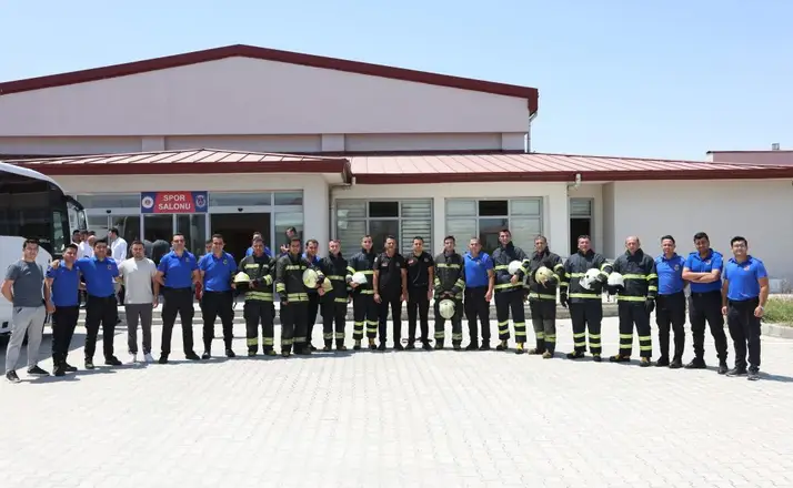 Konya İtfaiyesi'nden Ereğli Cezaevi Personeline Yangın Eğitimi ve Acil Durum Tatbikatı