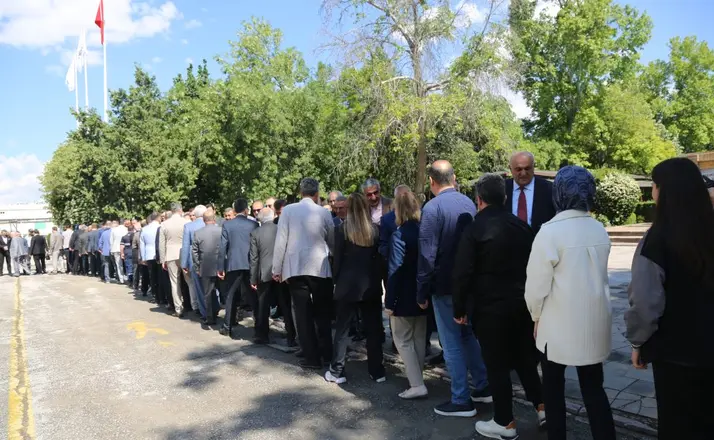 Konya Şeker’de Bayramlaşma Geleneği Devam Etti