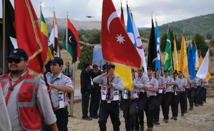 Konya’da 16 Ülkeden 2 Bin İzcinin Buluştuğu Dostluk Kampı