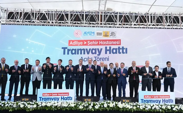 Konya’da Adliye-Şehir Hastanesi Tramvay Hattı Hizmete Girdi: Raylı Sistemde Yeni Dönem