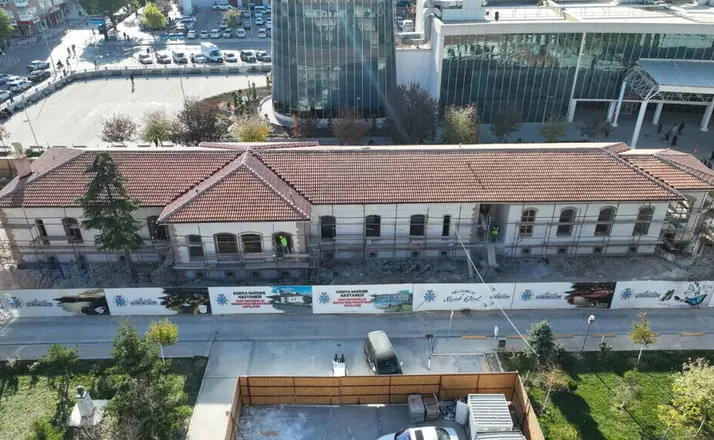 Konya'da asırlık tarih yeniden ayağa kalkıyor