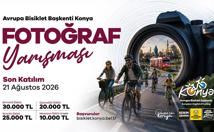 Konya'da Bisiklet Tutkusu Fotoğraf Sanatıyla Buluşuyor