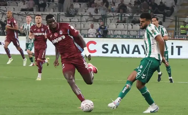 Konya’da Büyük Sürpriz! Konyaspor, Trabzonspor’u Tek Golle Geçti