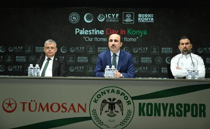 Konya’da Filistin İçin Tarihi Buluşma: Konyaspor ve Filistin Milli Takımı Sahaya Çıkıyor