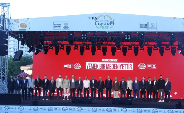 Konya’da GastroFest coşkusu başladı! 170 stantta eşsiz lezzetler görücüye çıktı