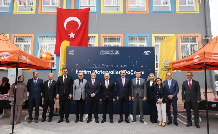 Konya’da Özel Öğrenciler İçin Örnek Proje! 2 Bin 135 Öğrenciye Eğitim Desteği
