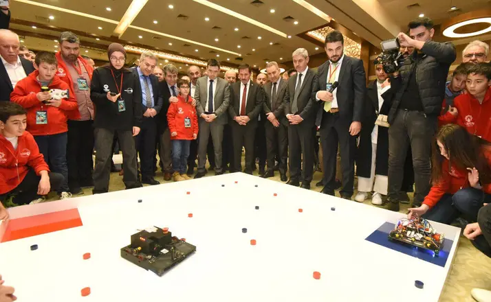 Konya’da Robotların Yarışması Başladı