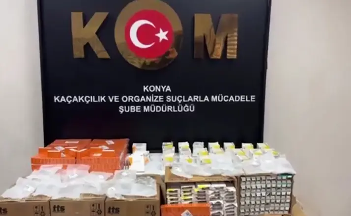 Konya’da Suç Şebekelerine Büyük Darbe: Yüzlerce Silah Ve Tonlarca Kaçak Akaryakıt Ele Geçirildi