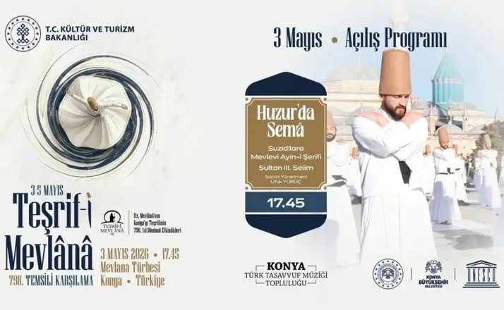 Konya’da “Teşrif-i Mevlana” Coşkusu Başlıyor