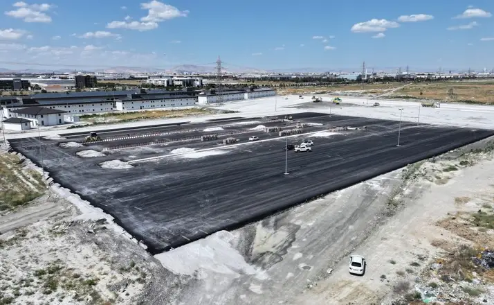 Konya'nın Yeni Kamyon Garajı hizmete hazırlanıyor: Asfalt çalışmaları son aşamada