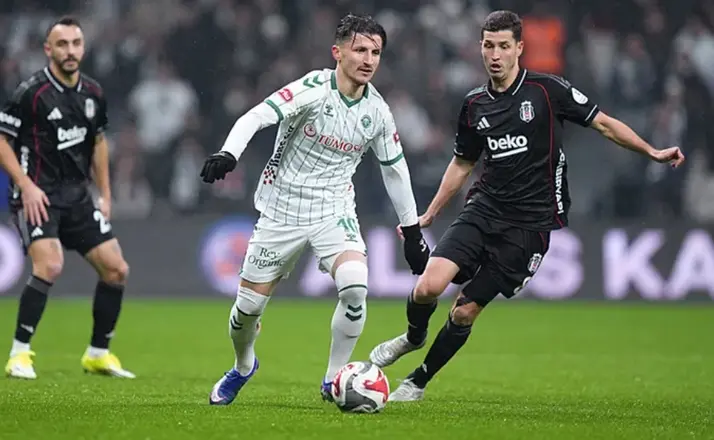 Konyaspor Beşiktaş Deplasmanından Puan Çıkaramadı