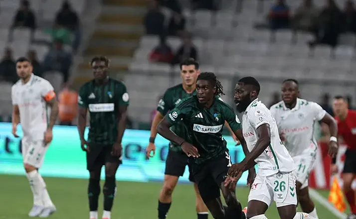 Konyaspor Evinde Yıkıldı! Kocaelispor Karşısında 2-1 Yenildi!