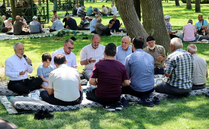 Kur’an Yarışmasının Katılımcıları Karatay Şehir Parkı’nda Buluştu