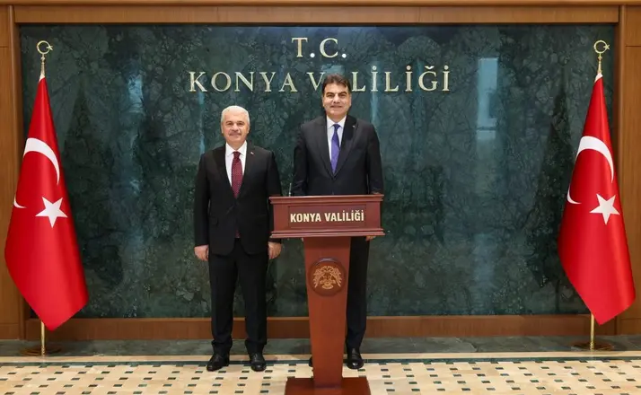 Milli Savunma Bakan Yardımcısı Heybet’ten Konya Valisi Akın’a Ziyaret