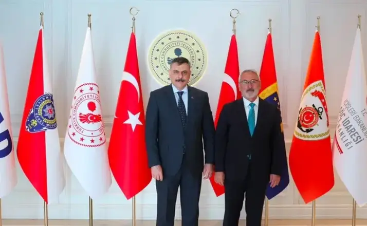 MKE Genel Müdürü Keleş'ten İçişleri Bakanı Çiftçi'ye Savunma Sanayisi Sunumu