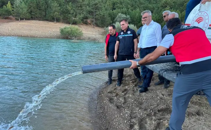 Seydişehir’de göletlere 450 bin yavru balık bırakıldı!