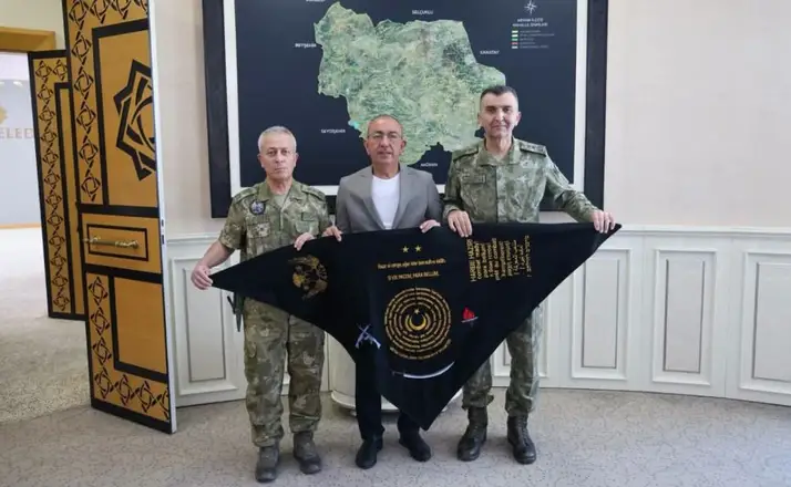 Tümgeneral Yusuf Diker ve Tümgeneral Emre Tayanç 'dan Başkan Kavuş’a Ziyaret