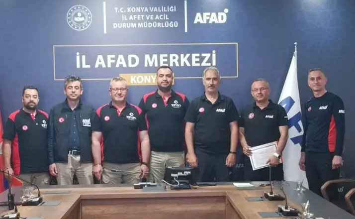 Yaren Arama Kurtarma Ekibine AFAD’dan Anlamlı Ödül