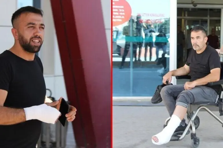 Acemi kasaplar hastanelik oldu!