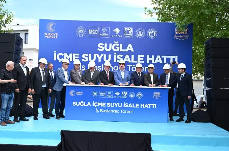 Ahırlı ve Yalıhüyük’ün Su Hasreti Sona Eriyor: 290 Milyon Liralık Yatırım Başladı
