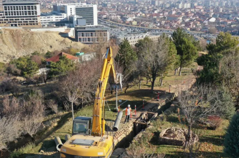 Akyokuş Kasrı’nın Kanalizasyon Alt Yapısı Tamamlandı