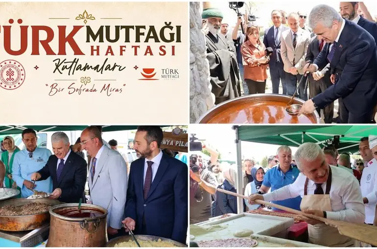 Anadolu’nun Kadim Tatları Türk Mutfağı Haftası’nda Konya’da Buluşuyor