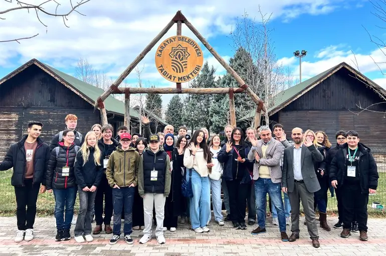 Avrupalı Öğrenciler, Karatay Tabiat Mektebi Projesini İnceledi!