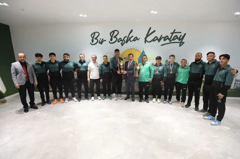 Başkan Hasan Kılca Şampiyon Sporcuları Ağırladı!