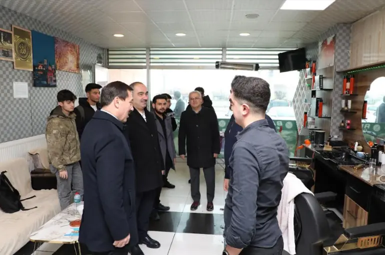 Başkan Hasan Kılca’dan Esnafa ve Vatandaşa Ziyaret