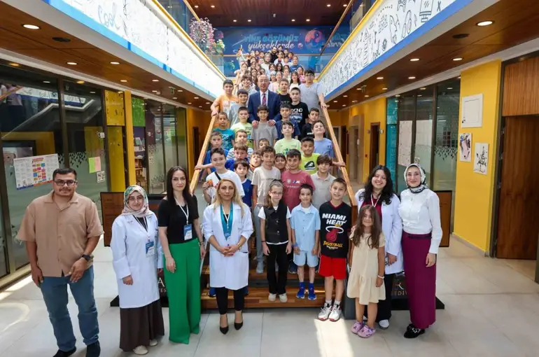 Başkan Kavuş, MEGA Yaz Okulu’nda Geleceğin Mucitleriyle Buluştu