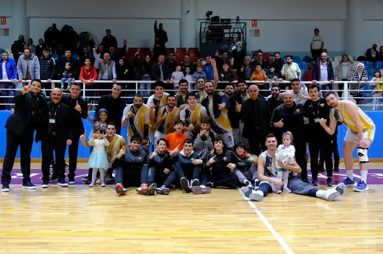 Basketbolda Konya Büyükşehir Belediyespor Fırtınası